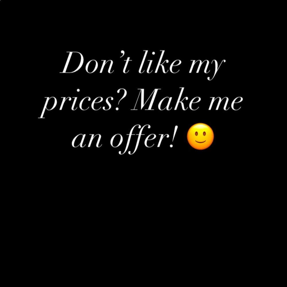 Make me an offer/counteroffer!